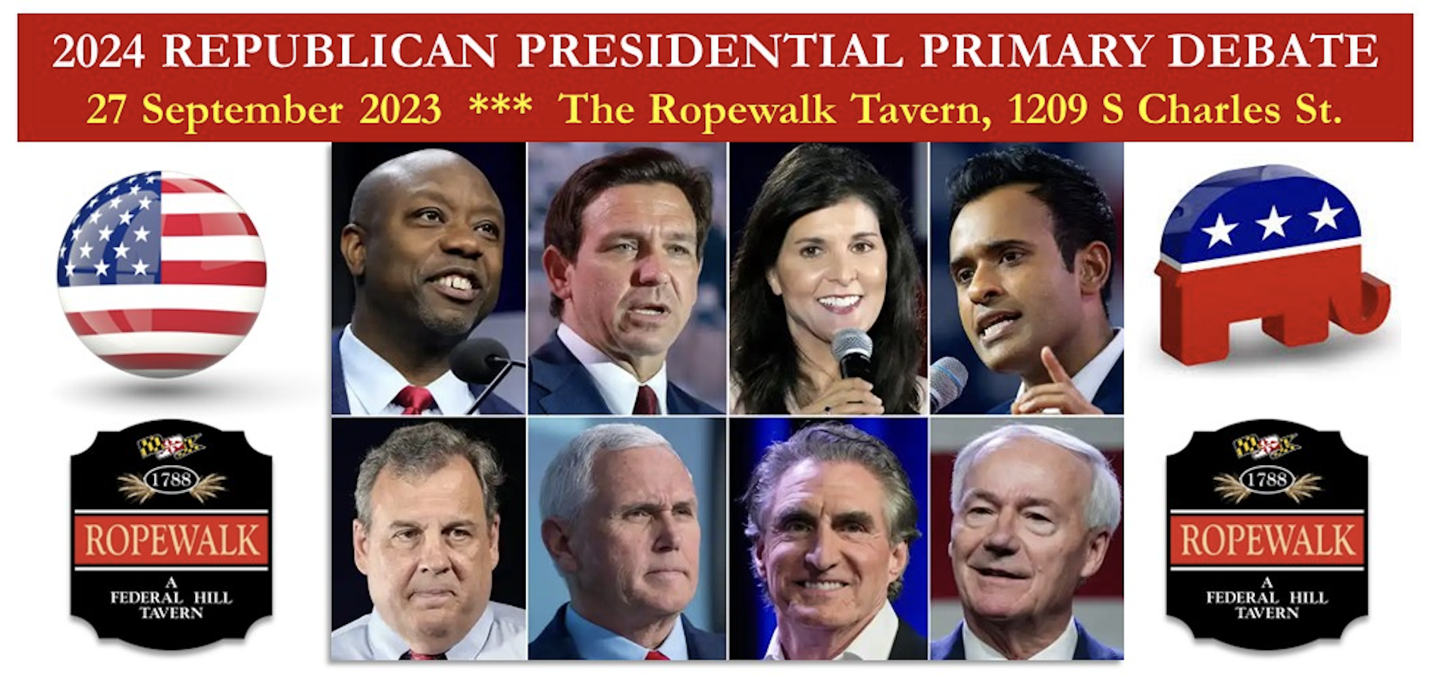 2024 Republican Presidential Primary Debate Watch Party - Maryland GOP