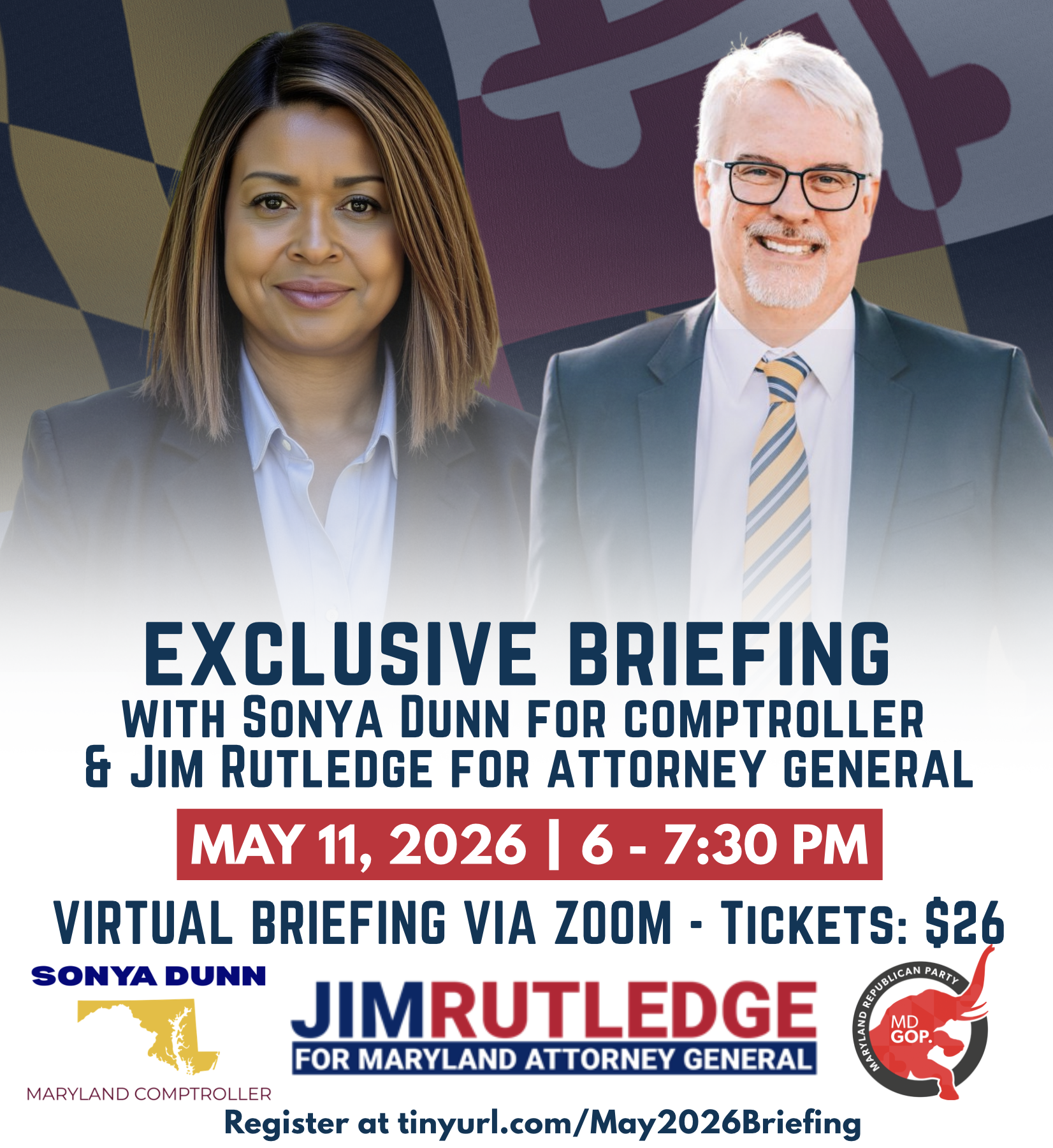 Virtual Briefing w/Sonya Dunn & Jim Rutledge - Maryland GOP